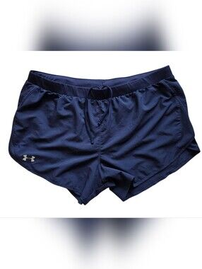 Under Armour XL Navy Blue Fly By Running Shorts